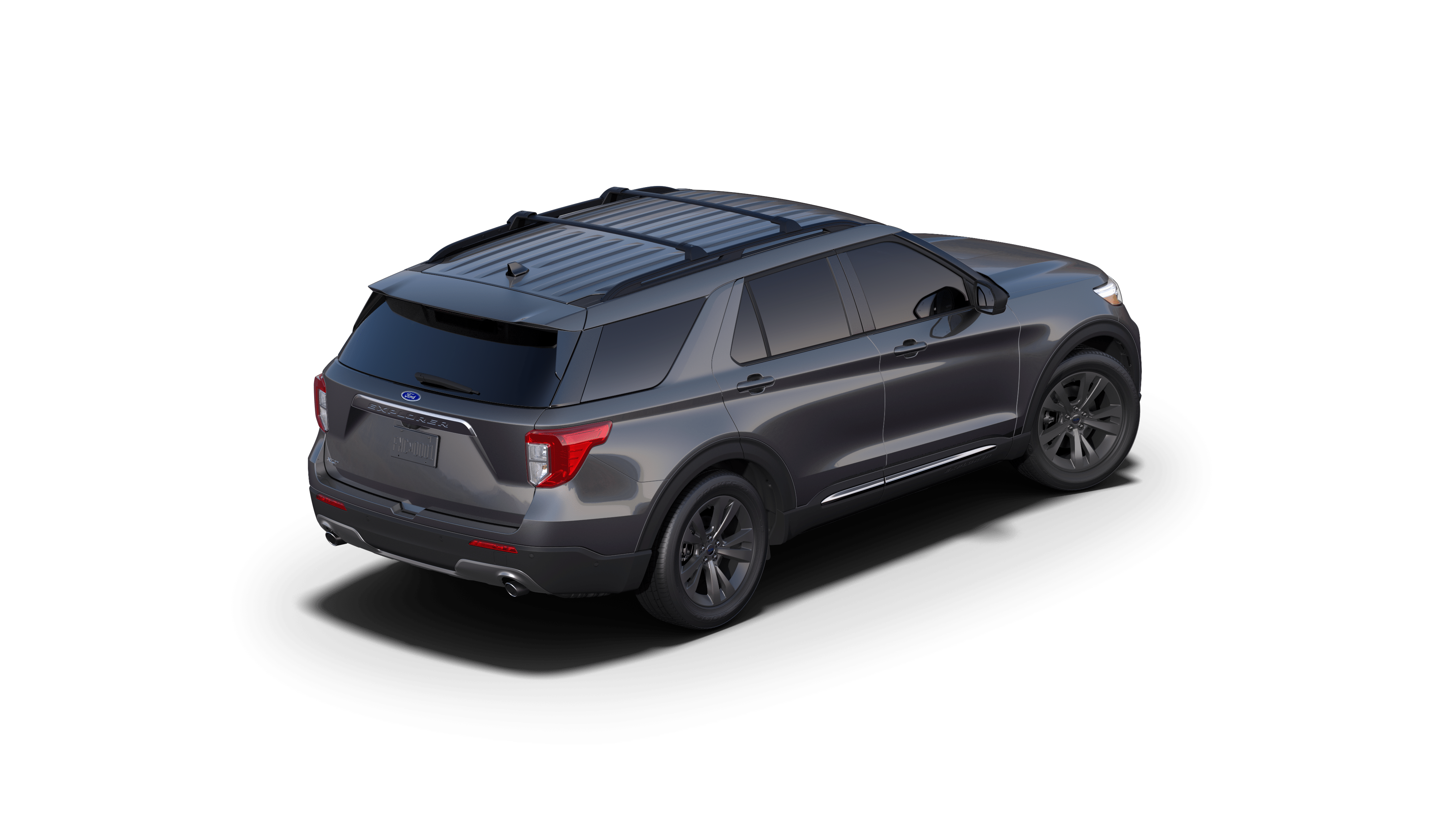New Carbonized Gray Metallic 2021 Ford Explorer XLT RWD for sale at